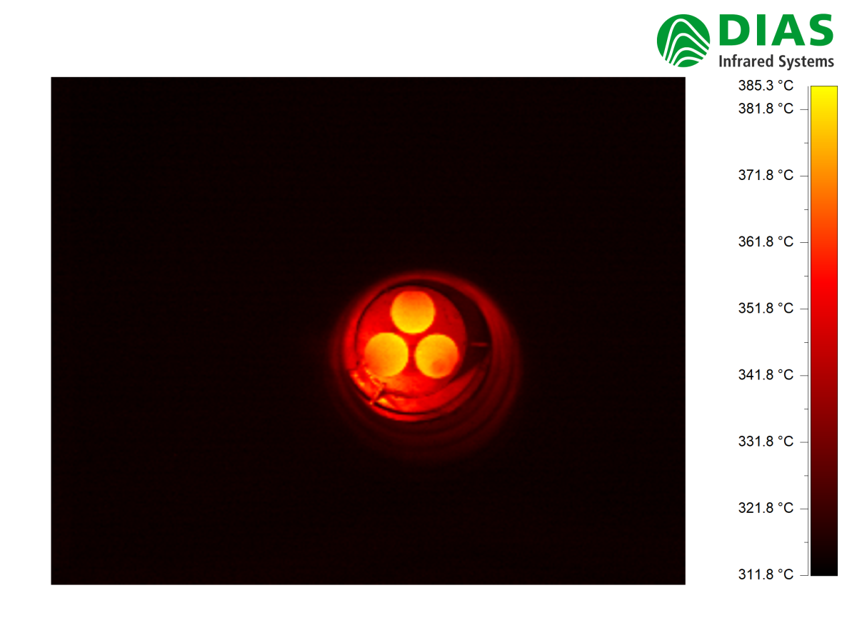 半导体红外热像图片, PV320N红外热像仪