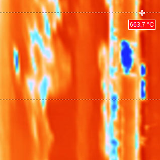 德国DIAS红外扫描热像仪PYROLINE128Protection热图像