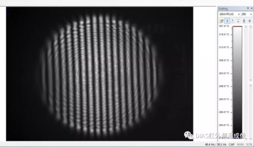 德国DIAS红外热像仪用于测量光学表面 , 应用光学图像
